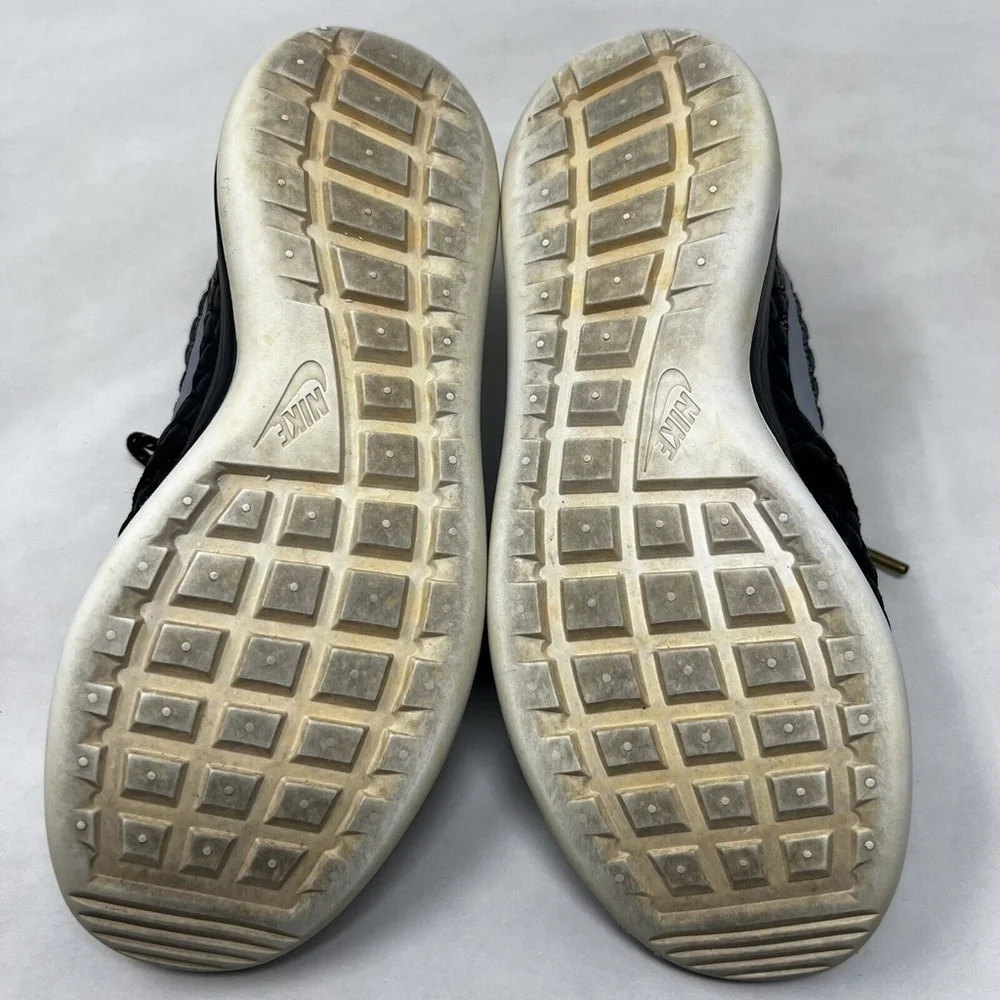 Nike Roshe 2 Flyknit Women's Size 6.5 Black Running Sneaker Shoes - 861706-001
